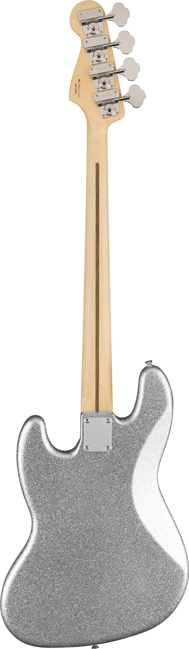 Fender Limited Edition Mikey Way Signature Jazz Bass Guitar In Silver Sparkle 3 Fender Limited Edition Mikey Way Signature Jazz Bass Guitar In Silver Sparkle - Image 3