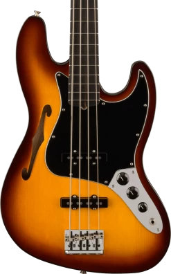 Fender Limited Edition Suona Jazz Bass Thinline In Violin Burst