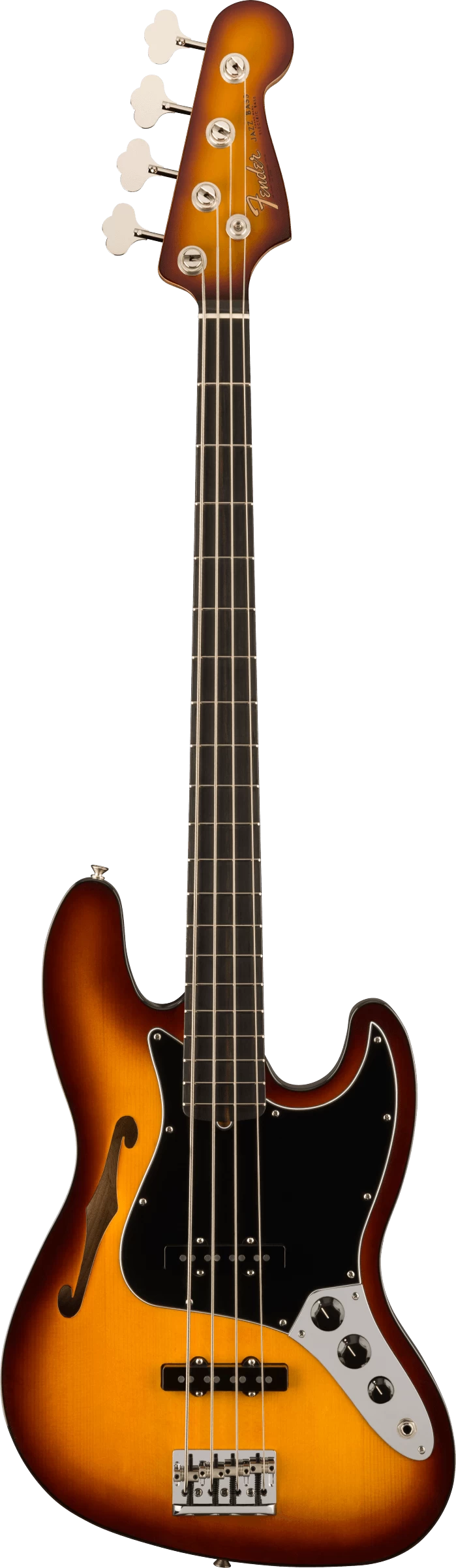 Fender Limited Edition Suona Jazz Bass Thinline In Violin Burst 2 Fender Limited Edition Suona Jazz Bass Thinline In Violin Burst - Image 2