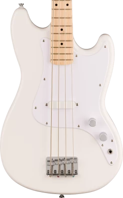 Squier Sonic Bronco Bass Guitar In Arctic White