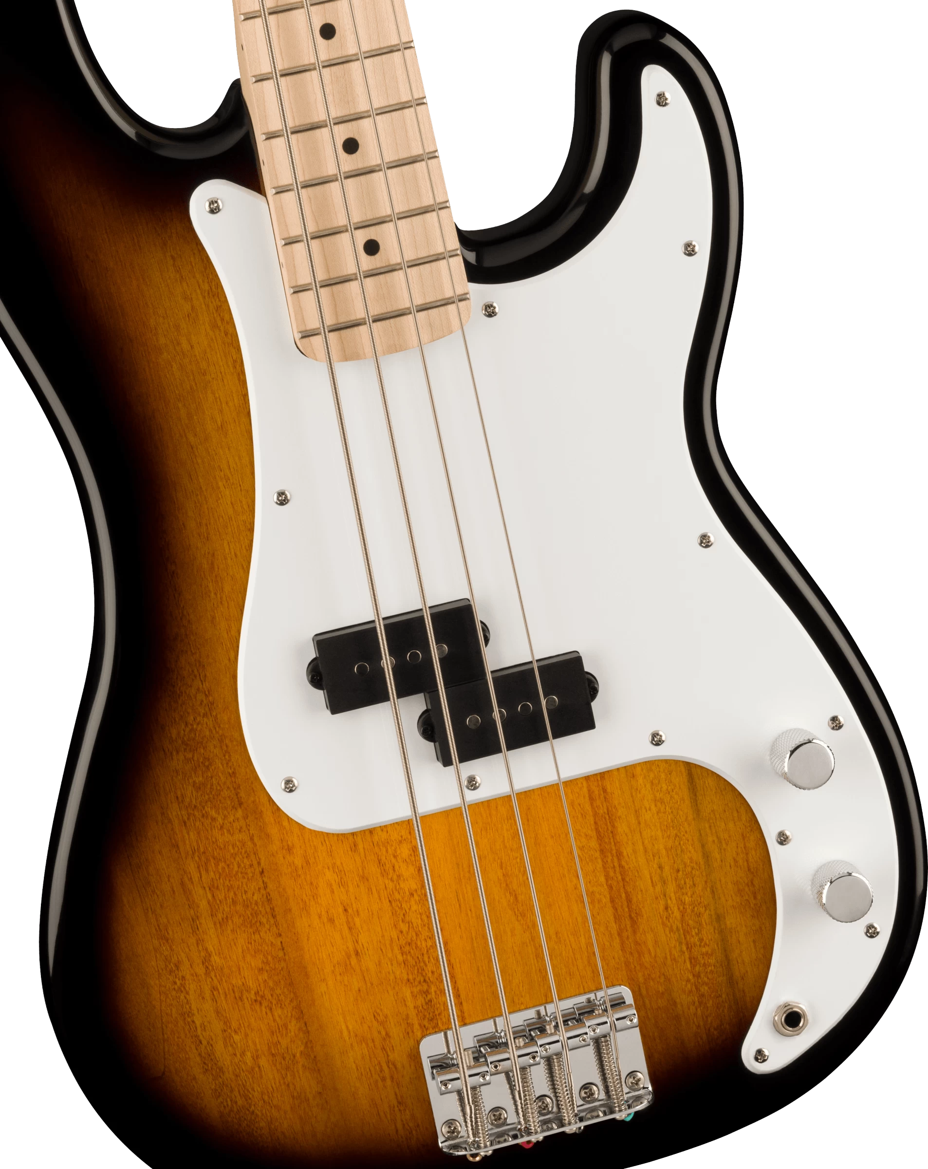 Squier Sonic Precision Bass Guitar In 2-Colour Sunburst 5 Squier Sonic Precision Bass Guitar In 2-Colour Sunburst - Image 5