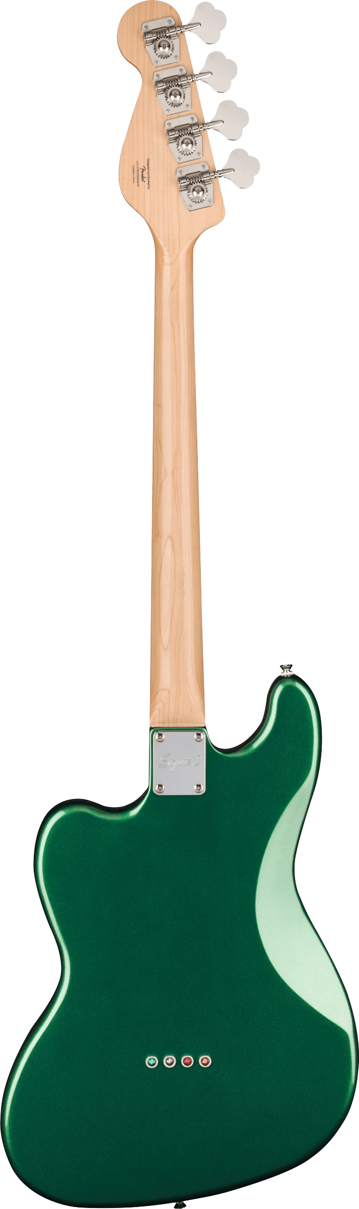 Squier Paranormal Rascal HH Short-Scale Bass Guitar In Sherwood Green 3 Squier Paranormal Rascal HH Short-Scale Bass Guitar In Sherwood Green - Image 3