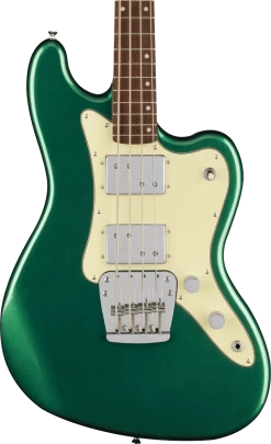 Squier Paranormal Rascal HH Short-Scale Bass Guitar In Sherwood Green