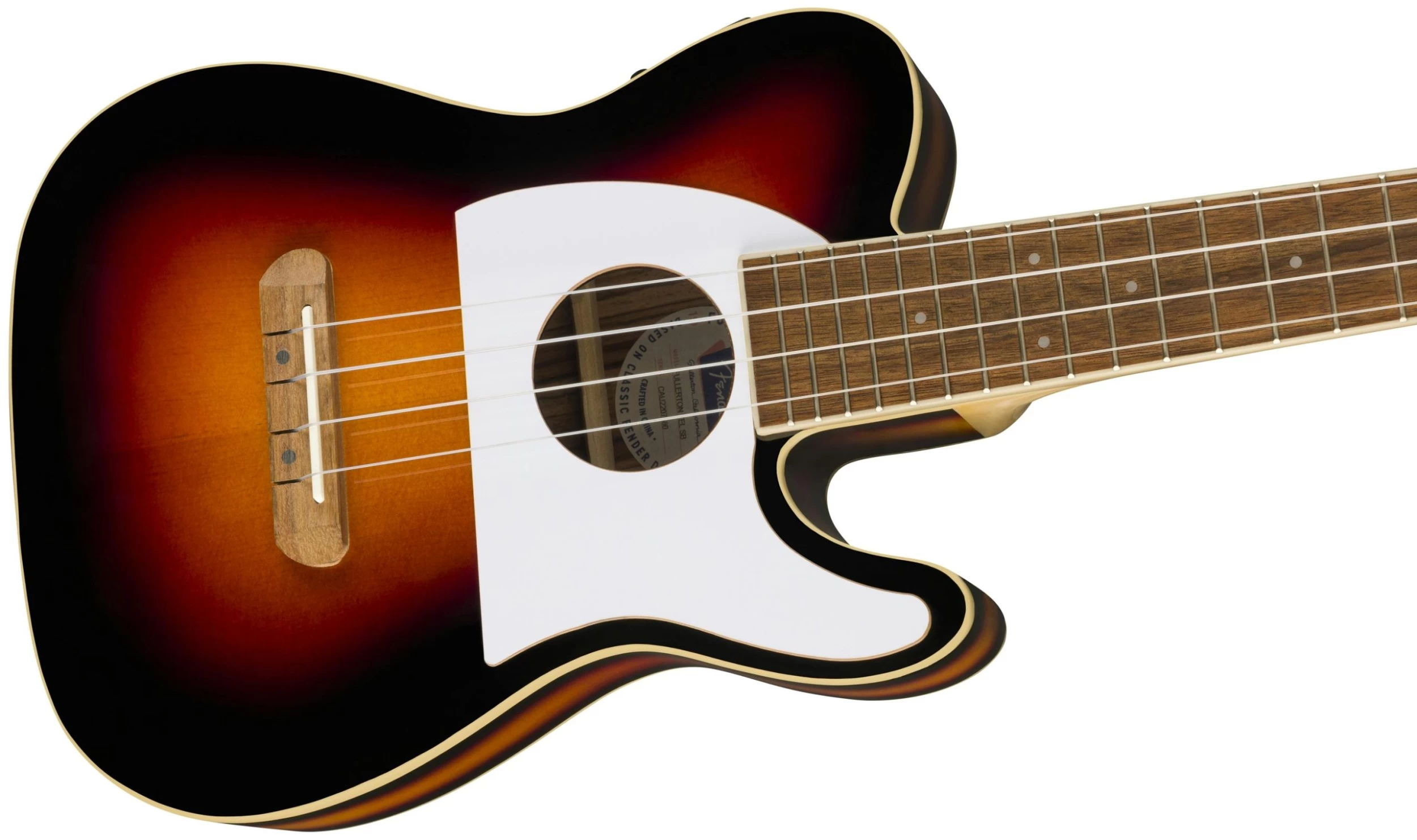 Fender Fullerton Telecaster Ukulele In 2-Colour Sunburst 5 Fender Fullerton Telecaster Ukulele In 2-Colour Sunburst - Image 5