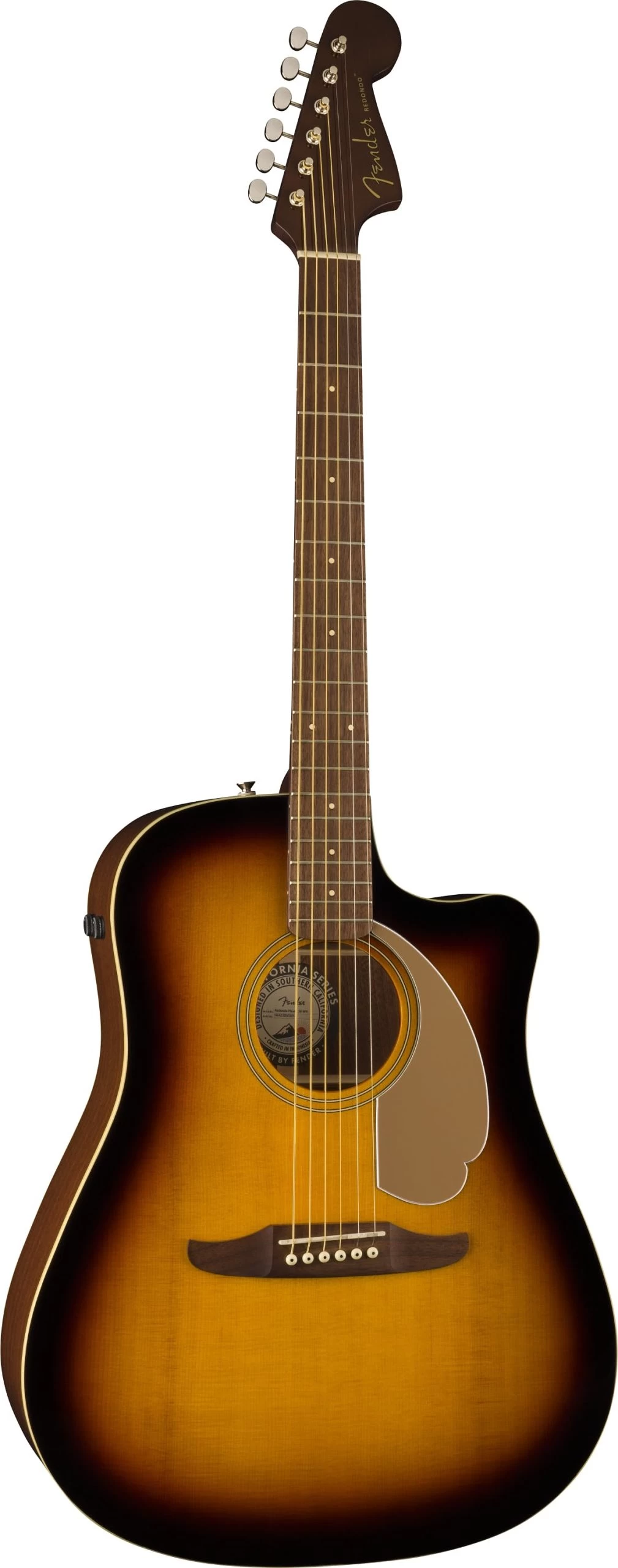 Fender Redondo Player Electro Acoustic Guitar In Sunburst 3 Fender Redondo Player Electro Acoustic Guitar In Sunburst - Image 3
