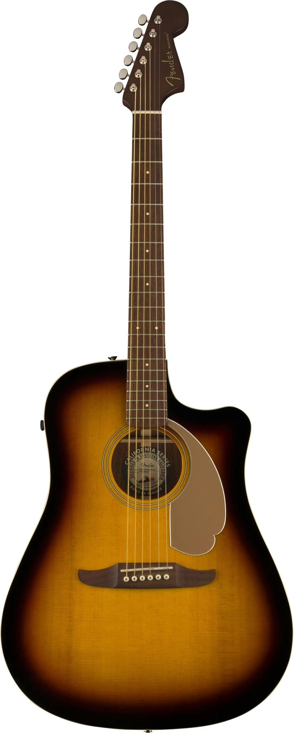 Fender Redondo Player Electro Acoustic Guitar In Sunburst 2 Fender Redondo Player Electro Acoustic Guitar In Sunburst - Image 2