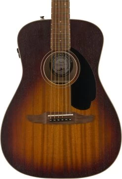 Fender Malibu Special Electro Acoustic Guitar In Honey Burst
