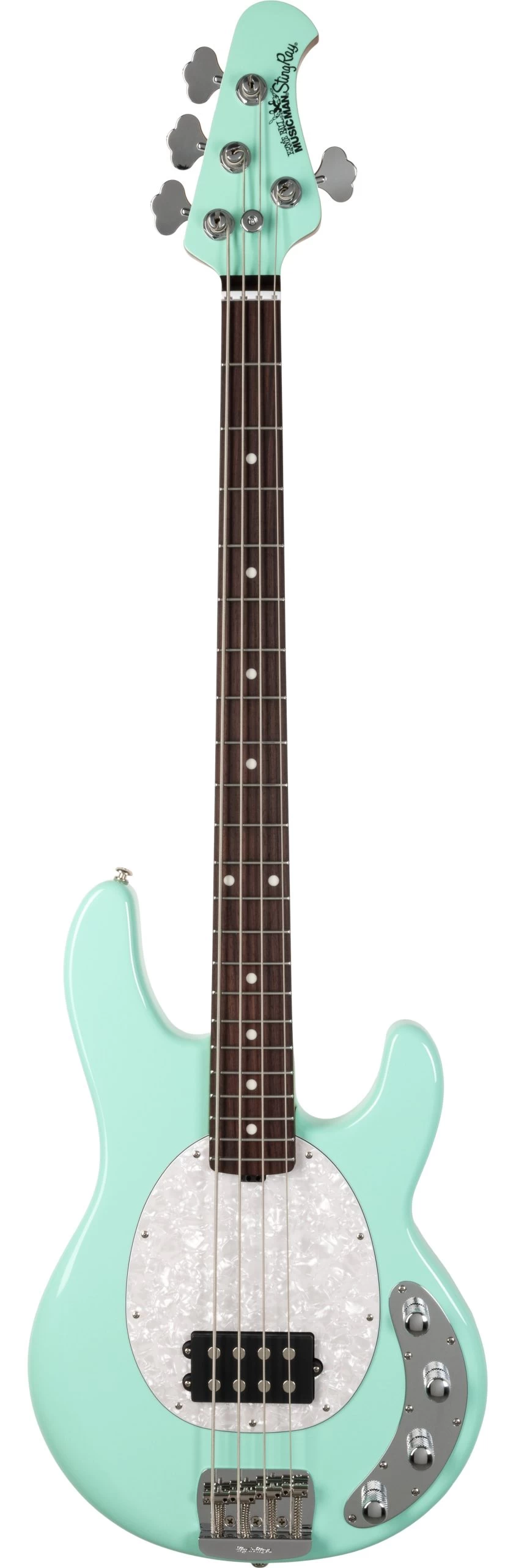 Music Man StingRay Special Bass Guitar In Laguna Green 2 Music Man StingRay Special Bass Guitar In Laguna Green - Image 2