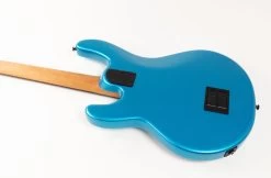 Music Man StingRay Special Bass Guitar In Speed Blue -Professional Guitar Store 107 DS 20 05 MB BM Music Man StingRay Special Bass Speed Blue Body Angle Back