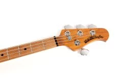 Music Man StingRay Special Bass Guitar In Frost Green Pearl -Professional Guitar Store 107 GF 10 01 MB CR Music Man StingRay Special Frost Green Pearl Headstock