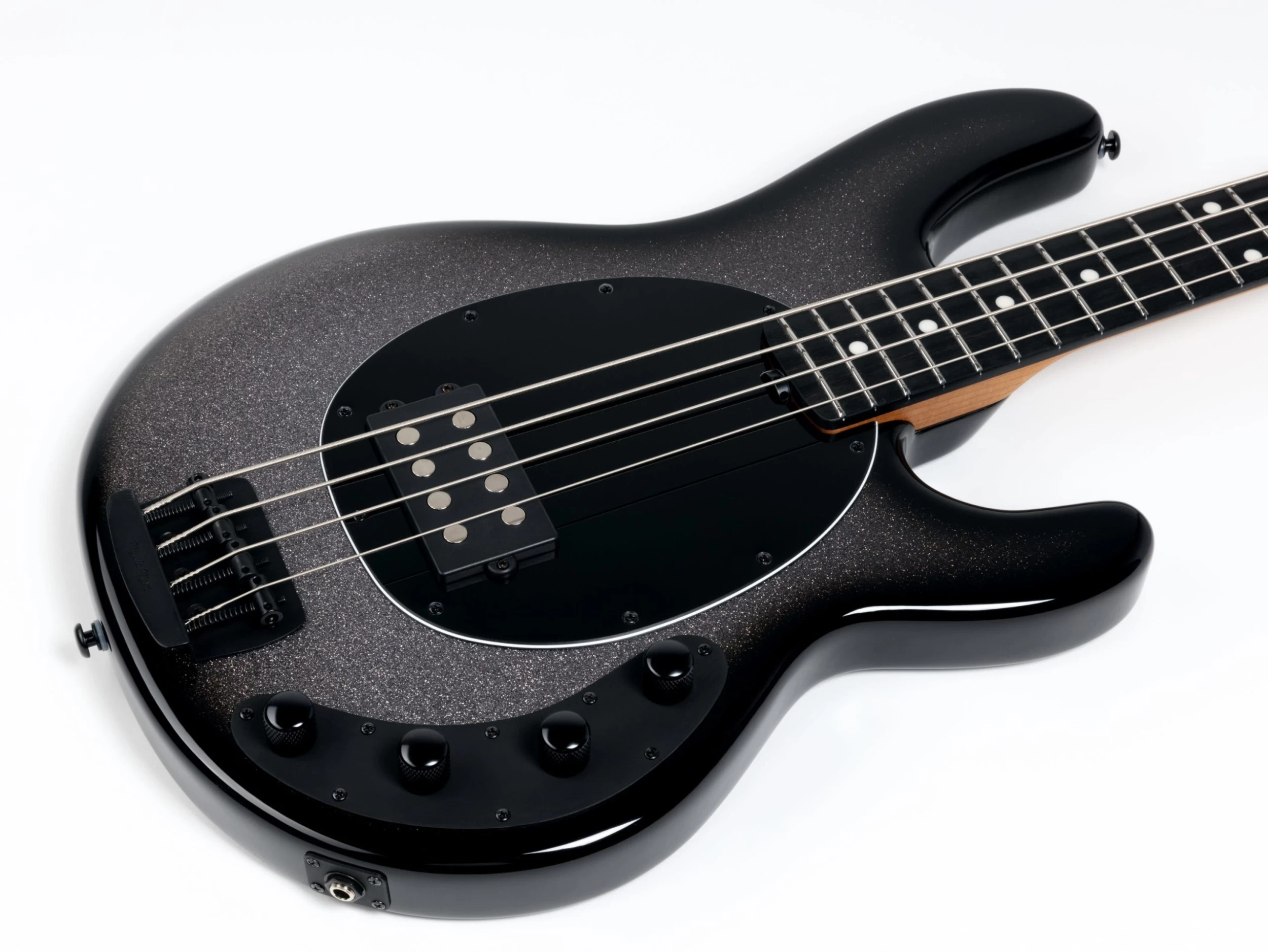 Music Man StingRay Special Bass Guitar In Smoked Chrome 5 Music Man StingRay Special Bass Guitar In Smoked Chrome - Image 5