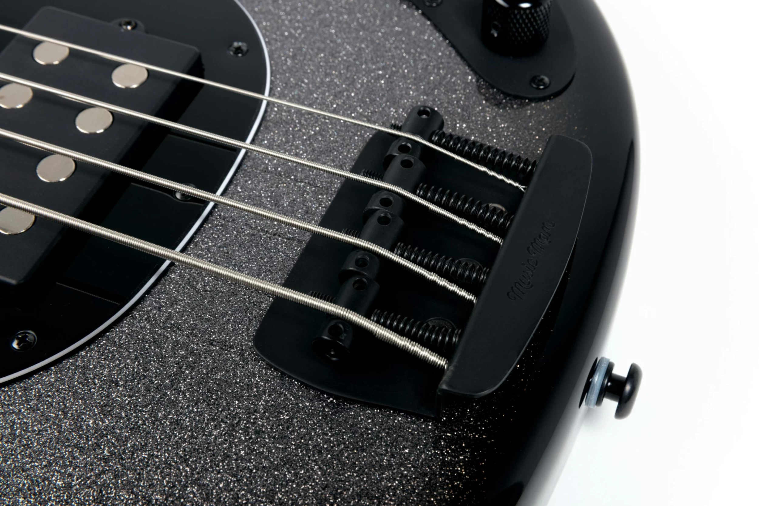 Music Man StingRay Special Bass Guitar In Smoked Chrome 7 Music Man StingRay Special Bass Guitar In Smoked Chrome - Image 7