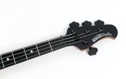 Music Man StingRay Special Bass Guitar In Smoked Chrome 17 Music Man StingRay Special Bass Guitar In Smoked Chrome -Professional Guitar Store 107 SD 52 01 MB BM Music Man StingRay Special Smoked Chrome Headstock