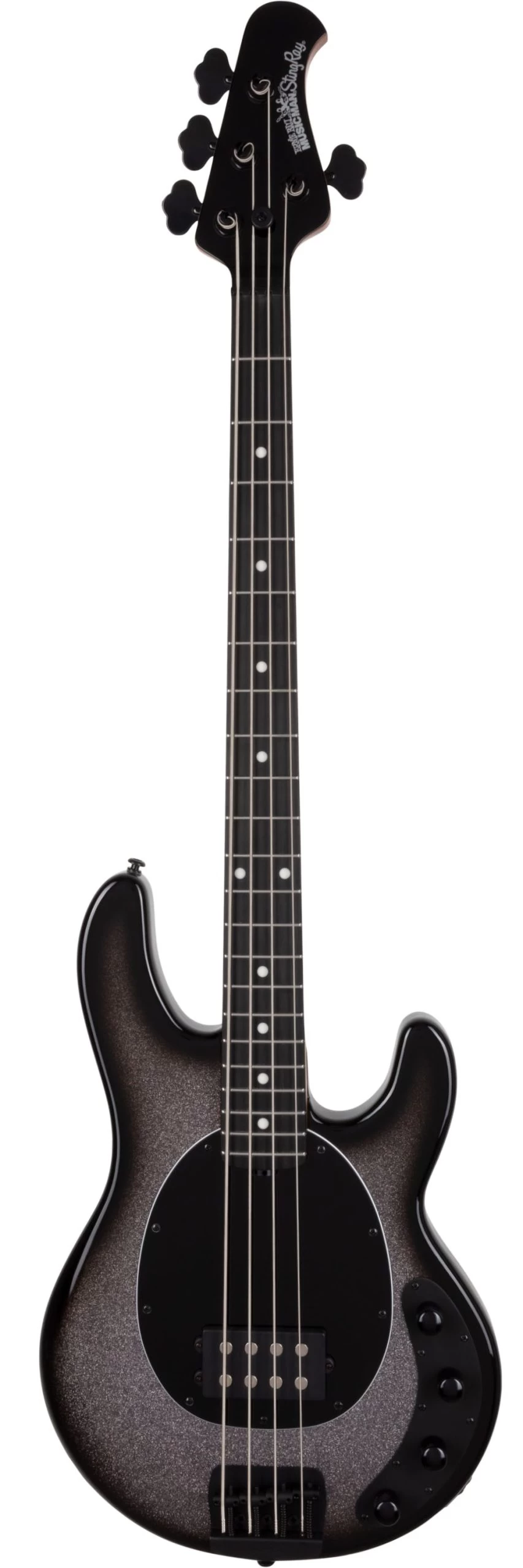 Music Man StingRay Special Bass Guitar In Smoked Chrome 2 Music Man StingRay Special Bass Guitar In Smoked Chrome - Image 2