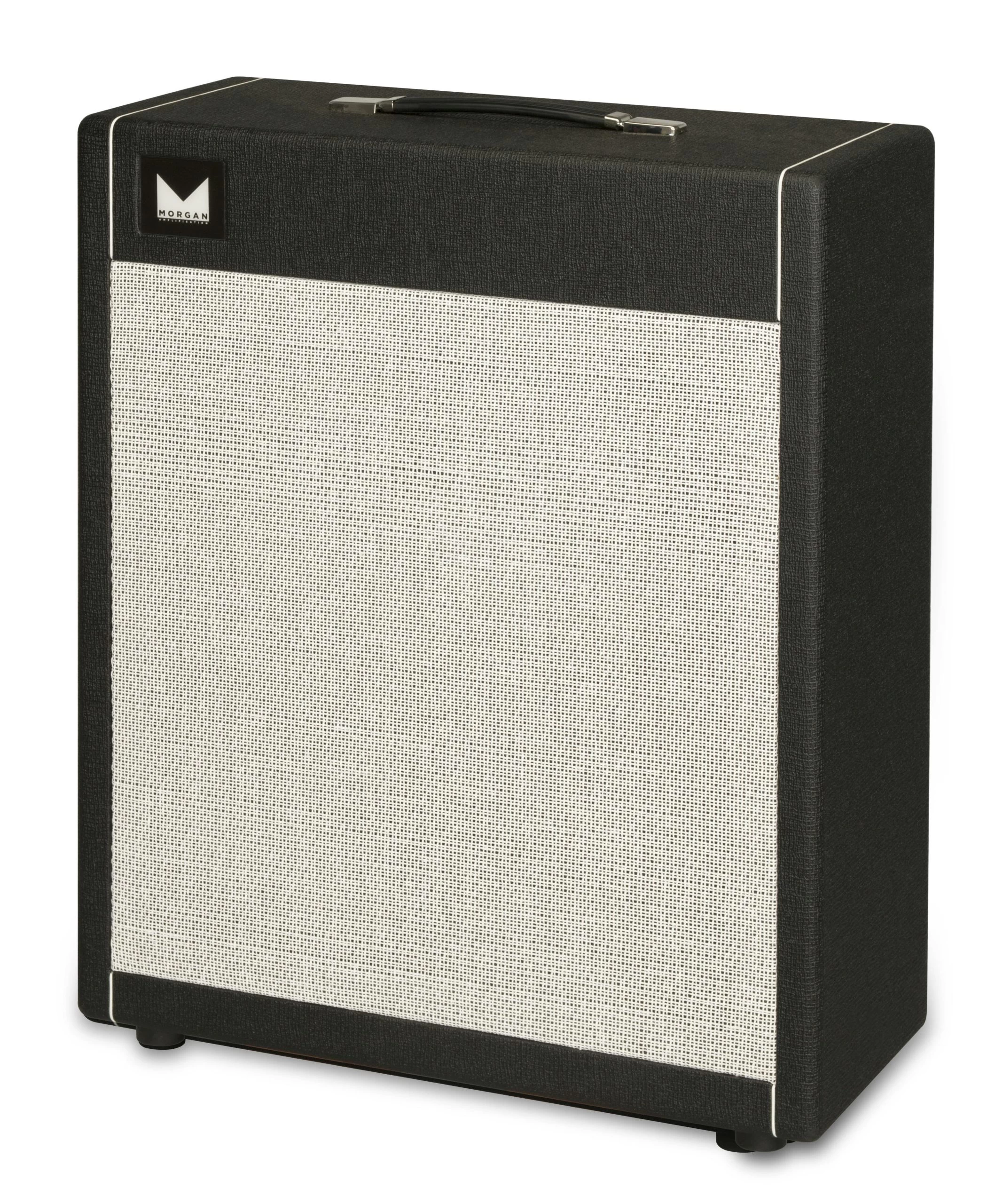 Morgan M212V Vertical 2x12" Guitar Cab In Classic Black 1 Morgan M212V Vertical 2x12" Guitar Cab In Classic Black