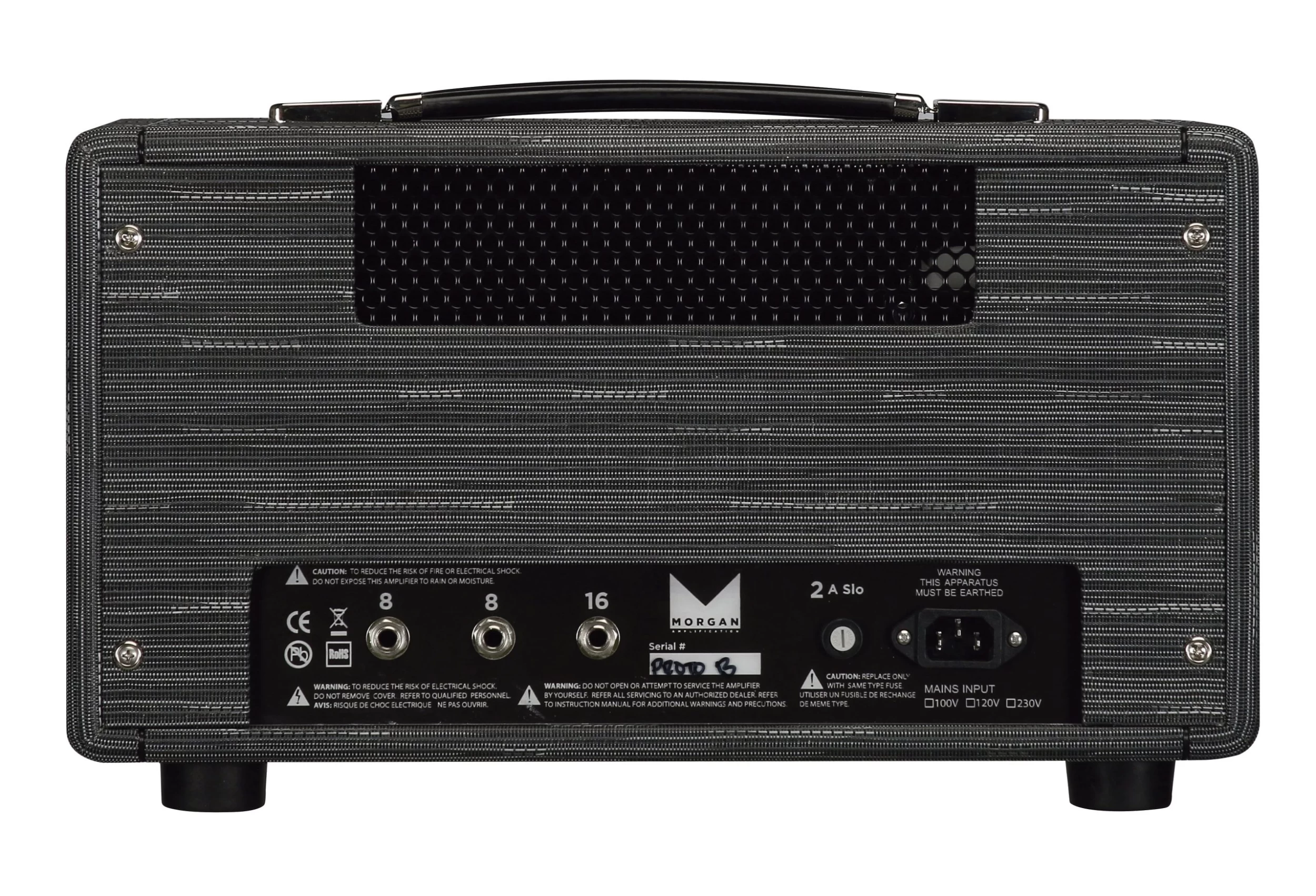 Morgan MVP23 23w Guitar Amp Head In Twilight Finish 2 Morgan MVP23 23w Guitar Amp Head In Twilight Finish - Image 2