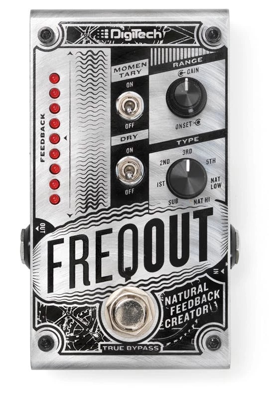 DigiTech FreqOut Natural Feedback Creator Pedal 2 DigiTech FreqOut Natural Feedback Creator Pedal - Image 2
