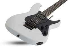Schecter SUN VALLEY SS-FR In Gloss White 6 Schecter SUN VALLEY SS-FR In Gloss White -Professional Guitar Store 130563 ss fr wht laying close highres