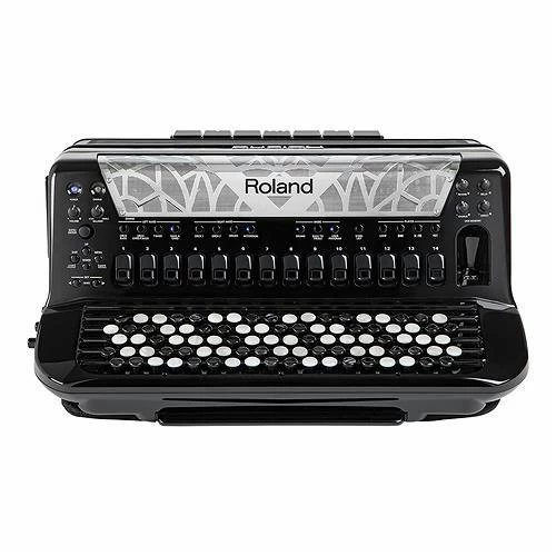 Roland Flagship V-Accordion FR-8X In Black - Button Style 2 Roland Flagship V-Accordion FR-8X In Black - Button Style - Image 2