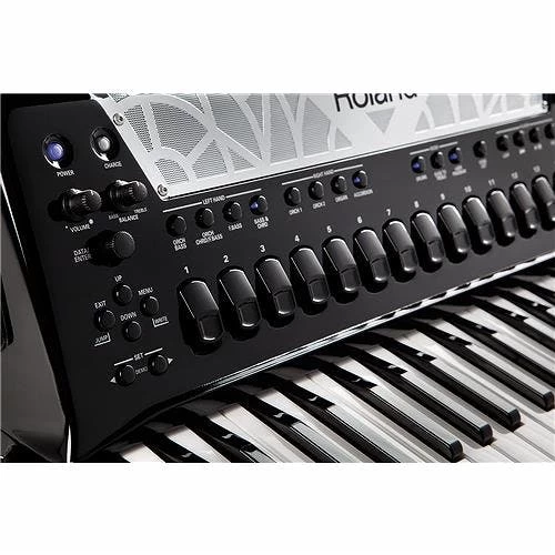 Roland Flagship V-Accordion FR-8X In Black - Keyboard Style 2 Roland Flagship V-Accordion FR-8X In Black - Keyboard Style - Image 2