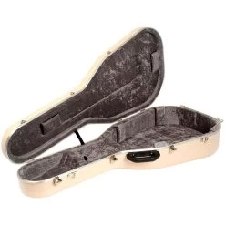 Hiscox Pro II Hard Case To Fit 000 & 0M Shape Guitars In Ivory