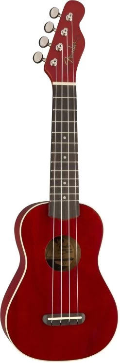 Fender Venice Soprano Ukulele In Cherry 7 Fender Venice Soprano Ukulele In Cherry -Professional Guitar Store 157330 tmpE4EB