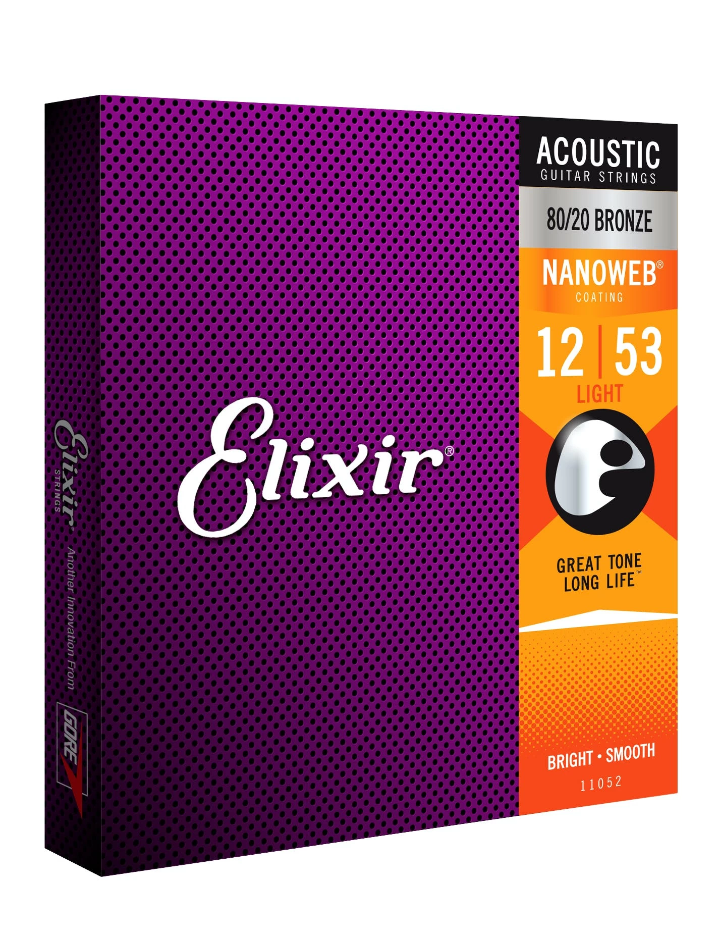 Elixir Bronze Nanoweb - Light / 12-53 Acoustic Strings 3 Elixir Bronze Nanoweb - Light / 12-53 Acoustic Strings - Image 3