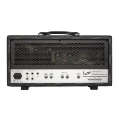 Supro Royale 50W Valve Amp Head In Black Scandia 8 Supro Royale 50W Valve Amp Head In Black Scandia -Professional Guitar Store 1932RH Supro Royale Amp Head Black Scandia Rear