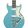 Aria 212-MK2 Bowery Electric Guitar In Phantom Blue