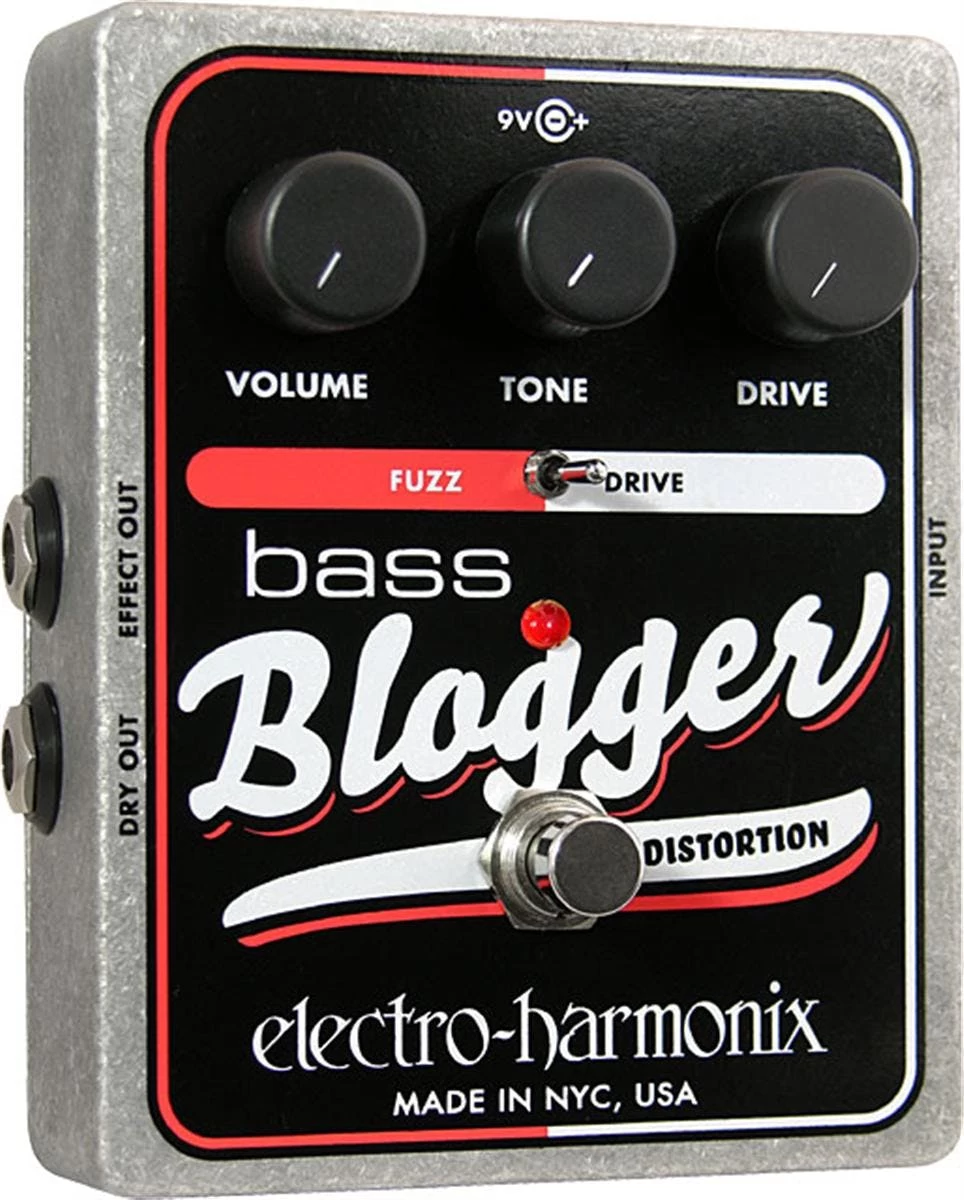 Electro Harmonix Bass Blogger OverDrive Pedal 1 Electro Harmonix Bass Blogger OverDrive Pedal
