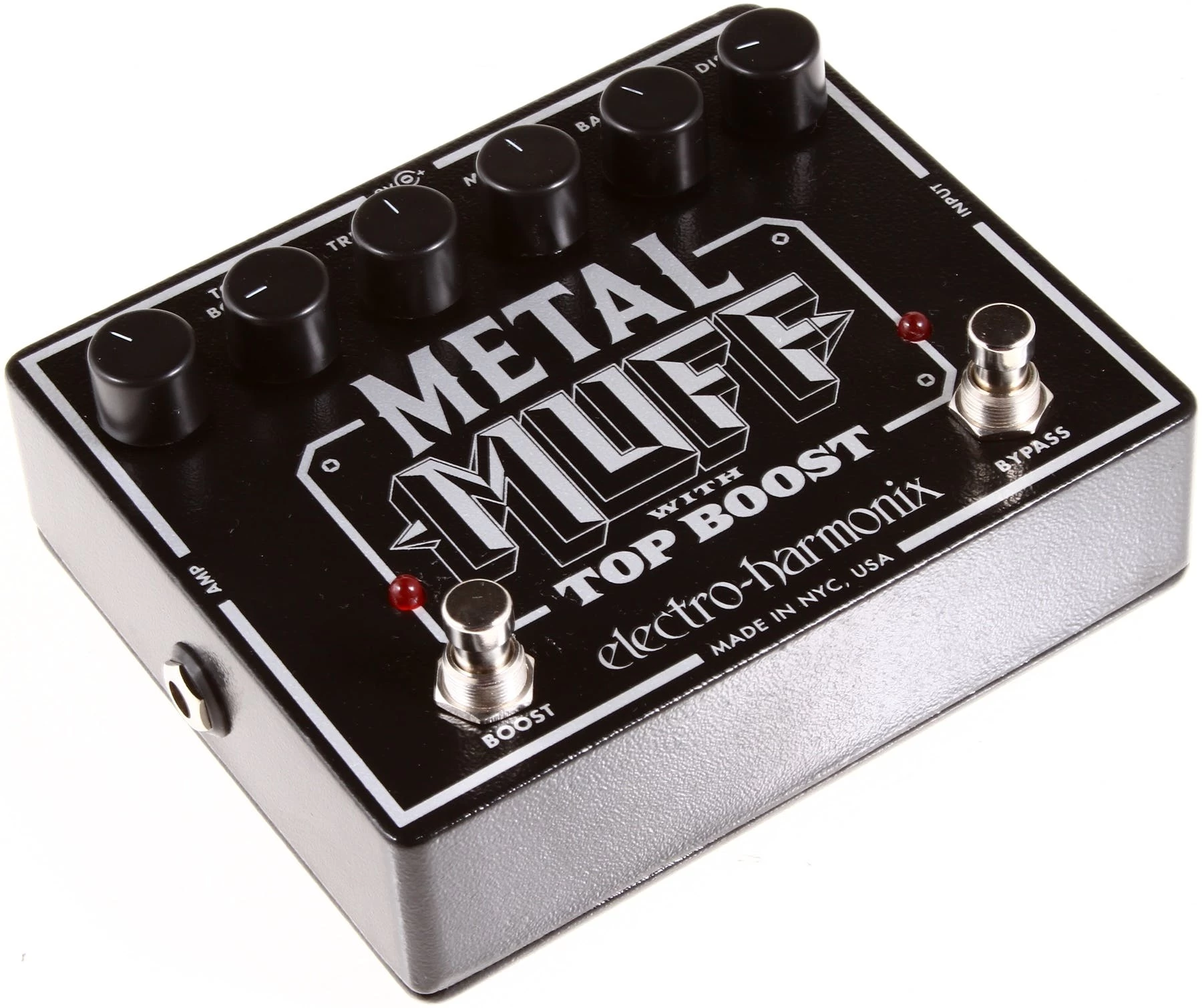 Electro Harmonix Metal Muff Distortion Top Boost Pedal 2 Electro Harmonix Metal Muff Distortion Top Boost Pedal - Image 2
