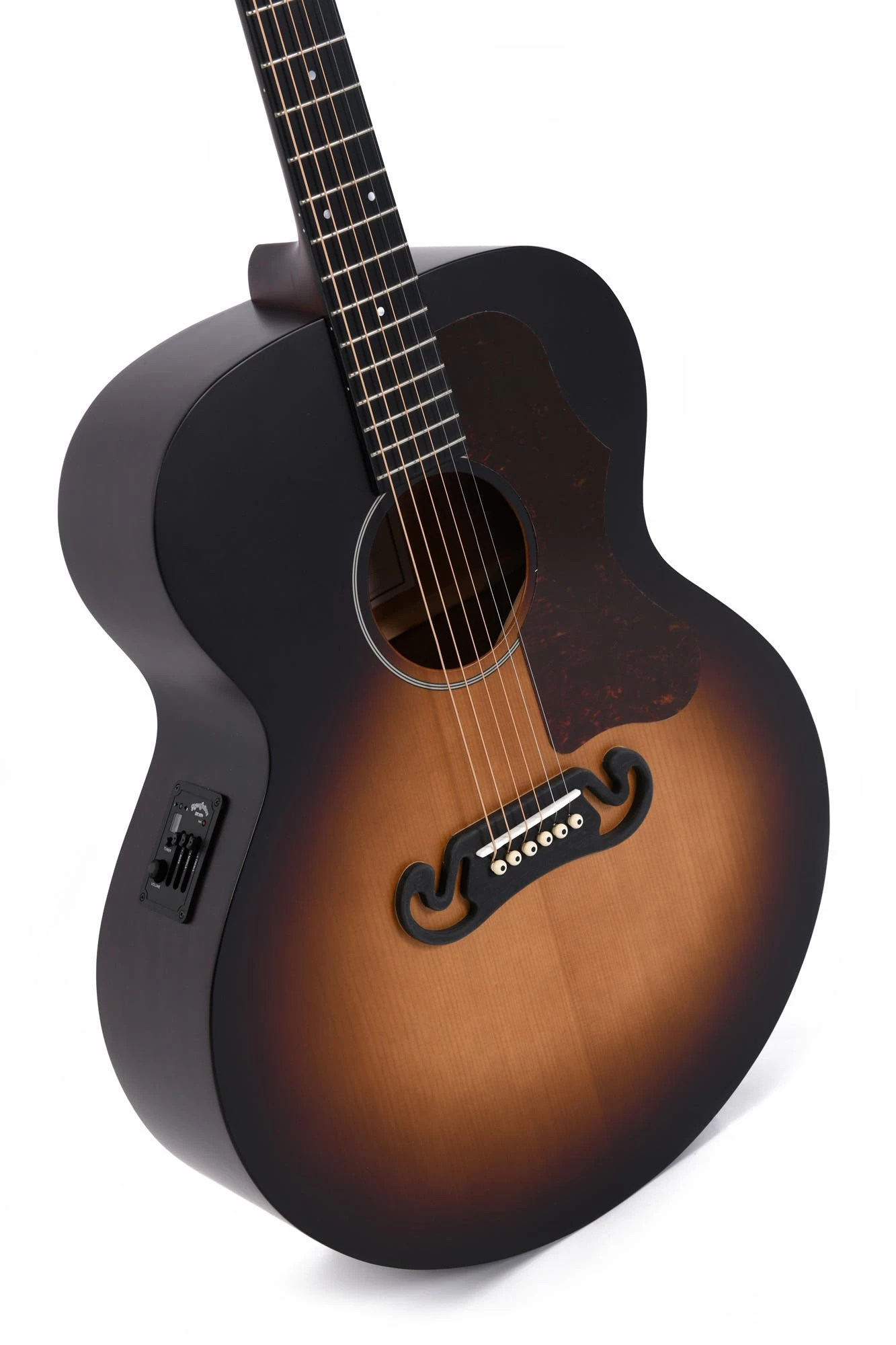 Sigma GJM-SGE Mahogany Grand Jumbo Electro Acoustic In Satin Sunburst 4 Sigma GJM-SGE Mahogany Grand Jumbo Electro Acoustic In Satin Sunburst - Image 4
