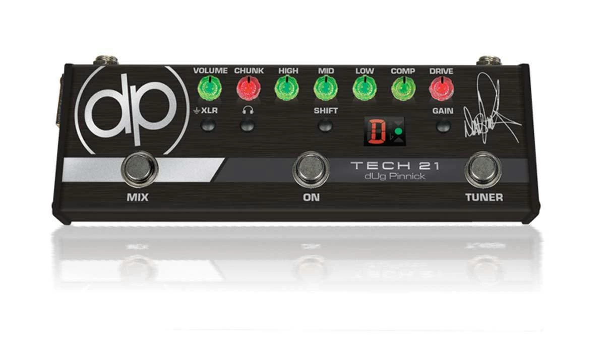 Tech 21 DUg Pinnick DP-3X Signature Bass Preamp & Distortion Pedal 1 Tech 21 DUg Pinnick DP-3X Signature Bass Preamp & Distortion Pedal