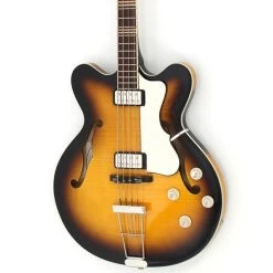 Hofner HCT Verythin Bass - Sunburst - Short Scale