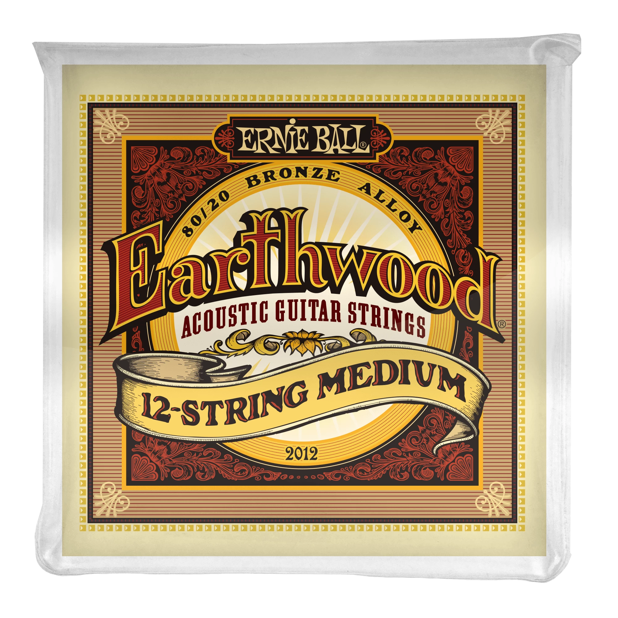 Ernie Ball Earthwood Acoustic Guitar Strings 12-String Medium 2 Ernie Ball Earthwood Acoustic Guitar Strings 12-String Medium - Image 2