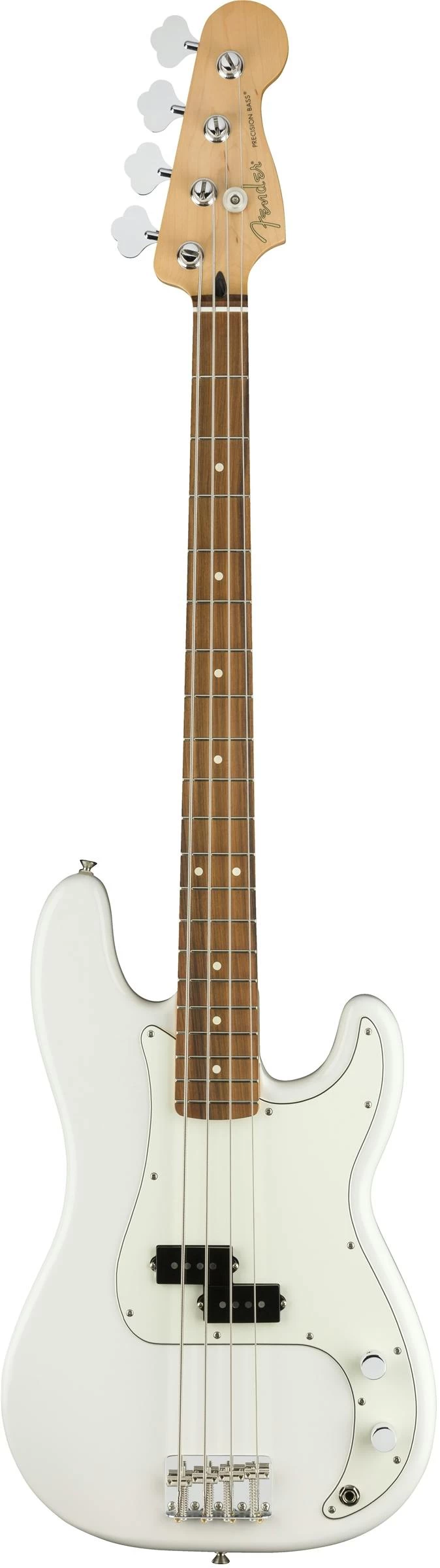 Fender Player Precision Bass With Pau Ferro Fretboard In Polar White 2 Fender Player Precision Bass With Pau Ferro Fretboard In Polar White - Image 2
