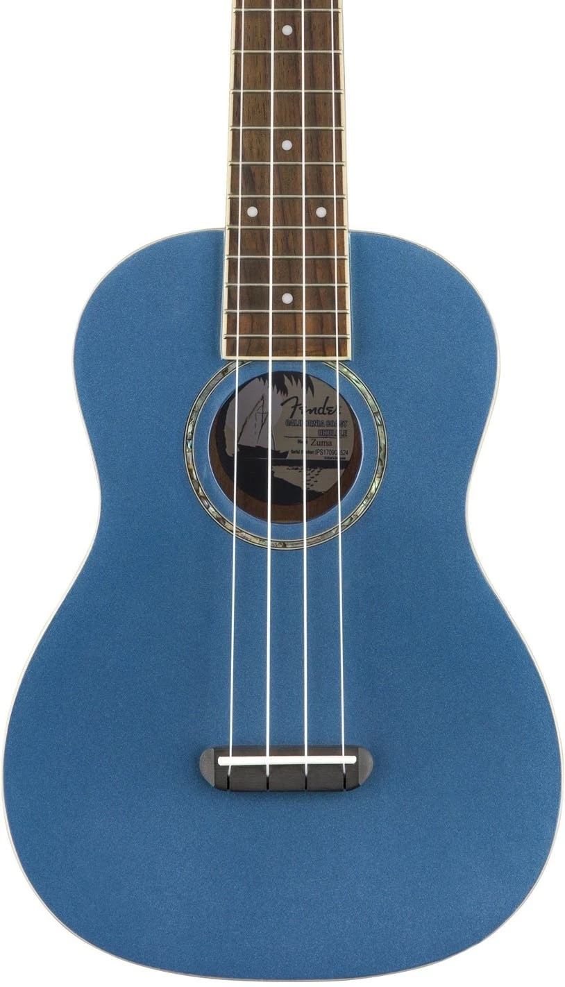 Fender Zuma Classic Ukulele In Lake Placid Blue 1 Fender Zuma Classic Ukulele In Lake Placid Blue