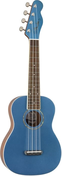 Fender Zuma Classic Ukulele In Lake Placid Blue 11 Fender Zuma Classic Ukulele In Lake Placid Blue -Professional Guitar Store 283411 0971630002 gtr frtangle 001 nr