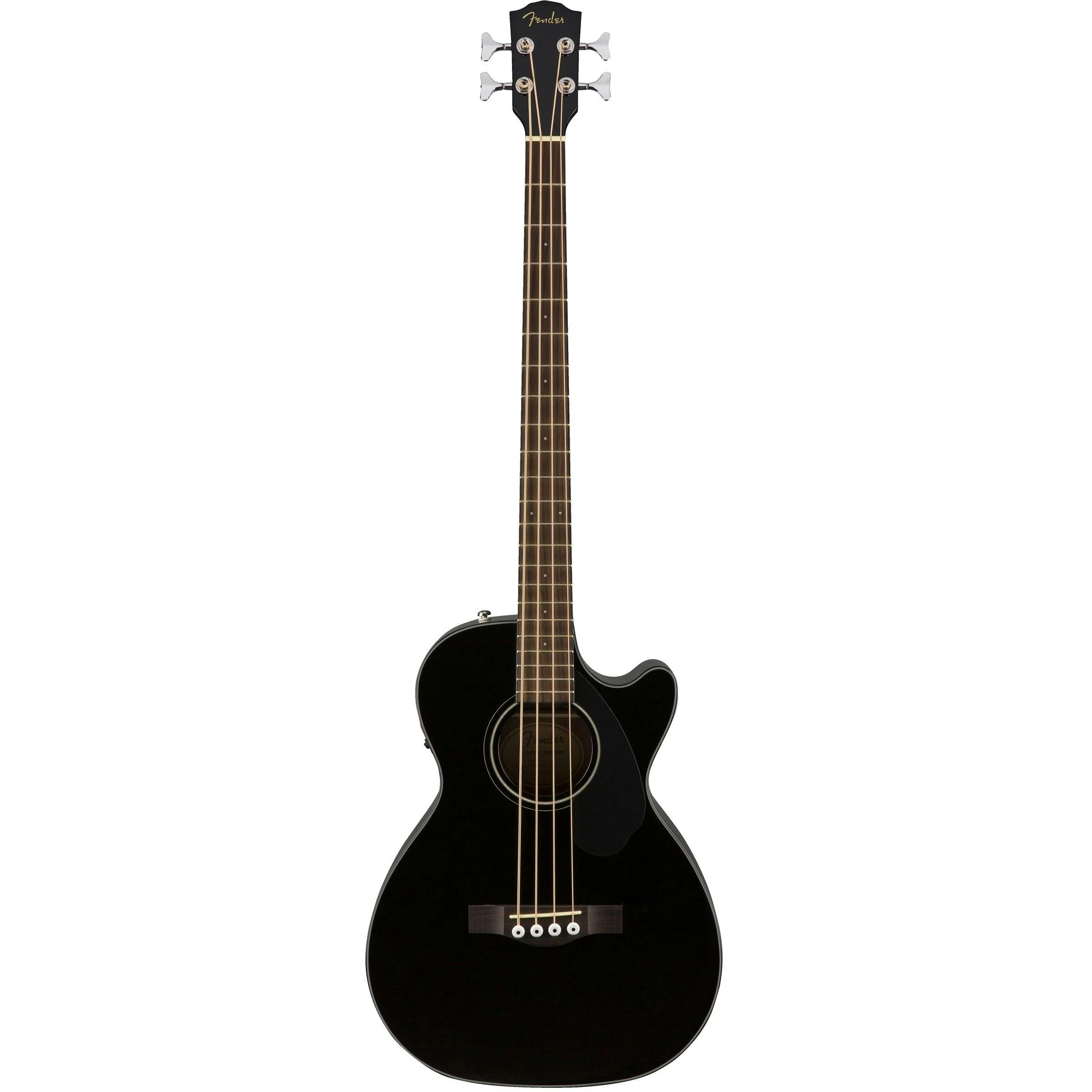 Fender Classic Design CB-60SCE Acoustic Bass Guitar In Black 2 Fender Classic Design CB-60SCE Acoustic Bass Guitar In Black - Image 2