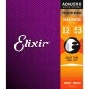 Elixir Acoustic Nanoweb Phosphor Bronze Light 12-53