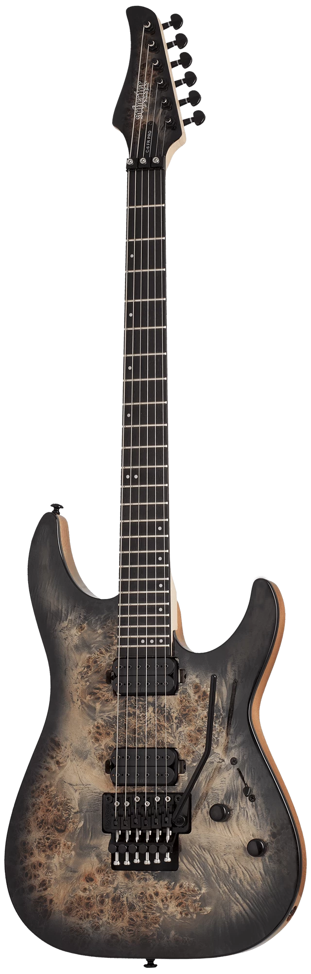 Schecter C-6 FR PRO Charcoal Burst 2 Schecter C-6 FR PRO Charcoal Burst - Image 2