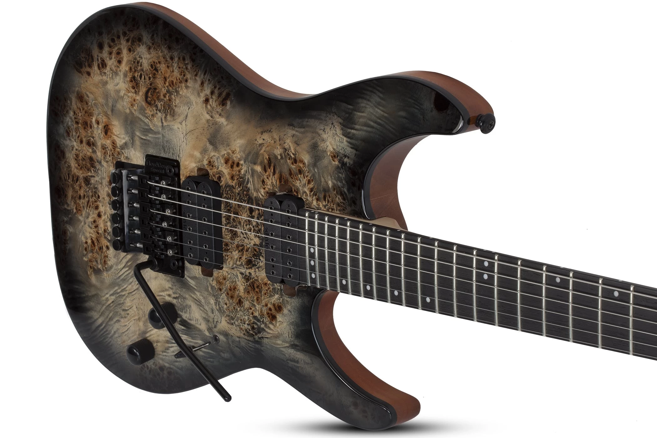 Schecter C-6 FR PRO Charcoal Burst 3 Schecter C-6 FR PRO Charcoal Burst - Image 3