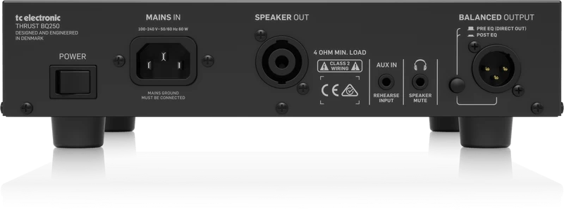 TC Electronic BQ250 Compact Bass Head 3 TC Electronic BQ250 Compact Bass Head - Image 3