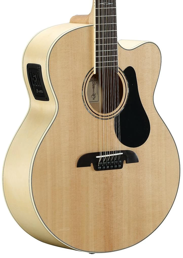 Alvarez AJ80CE-12 Artist Jumbo Electro-Acoustic 12-String Guitar 1 Alvarez AJ80CE-12 Artist Jumbo Electro-Acoustic 12-String Guitar
