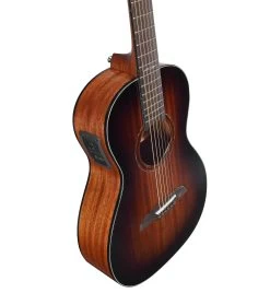 Alvarez AP66ESHB Artist Parlour Electro Acoustic Guitar In Shadowburst -Professional Guitar Store 294238 AP66ESHB T Down