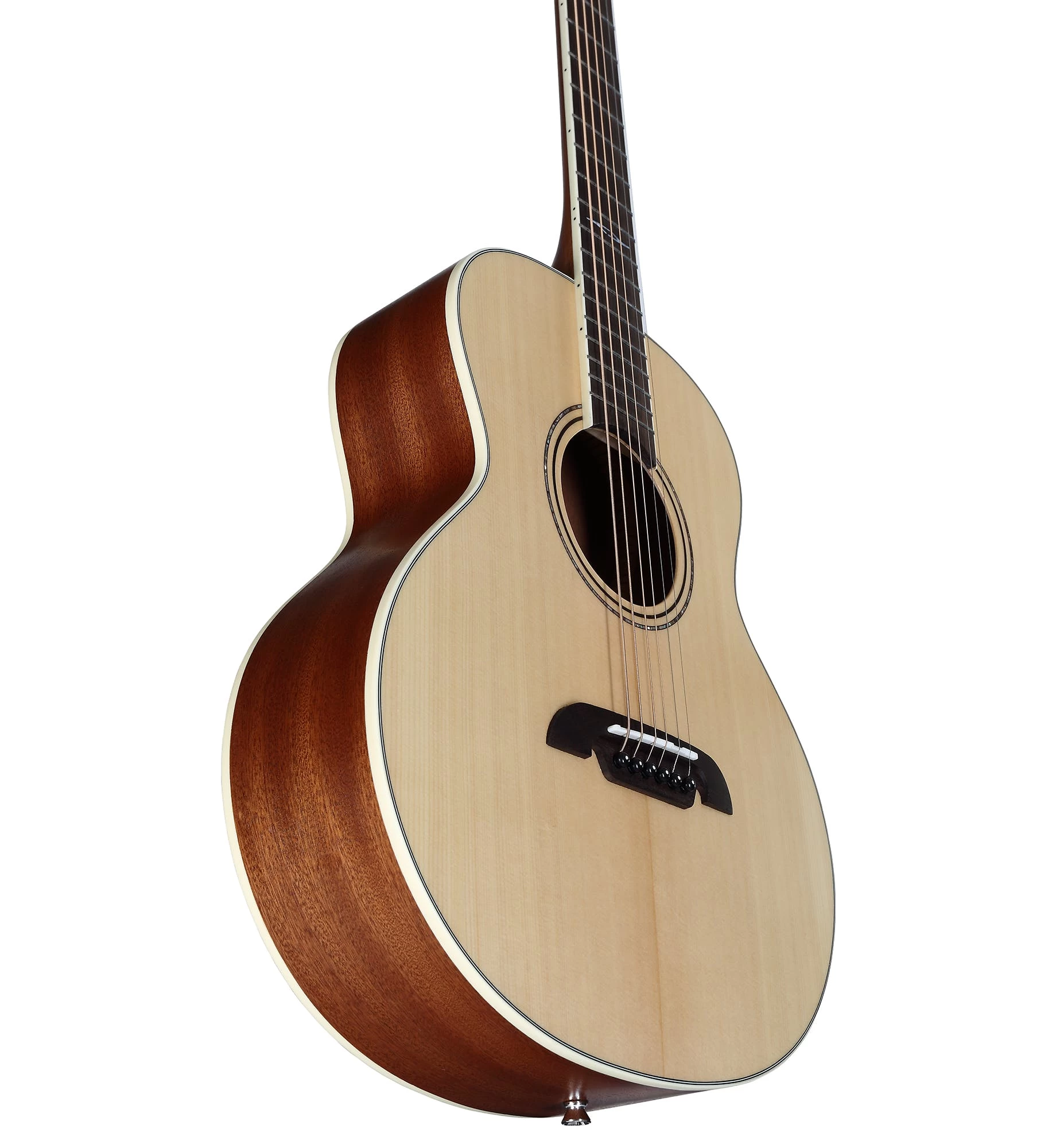 Alvarez LJ2E Artist Little Jumbo Electro Acoustic Travel Guitar In Natural 6 Alvarez LJ2E Artist Little Jumbo Electro Acoustic Travel Guitar In Natural - Image 6