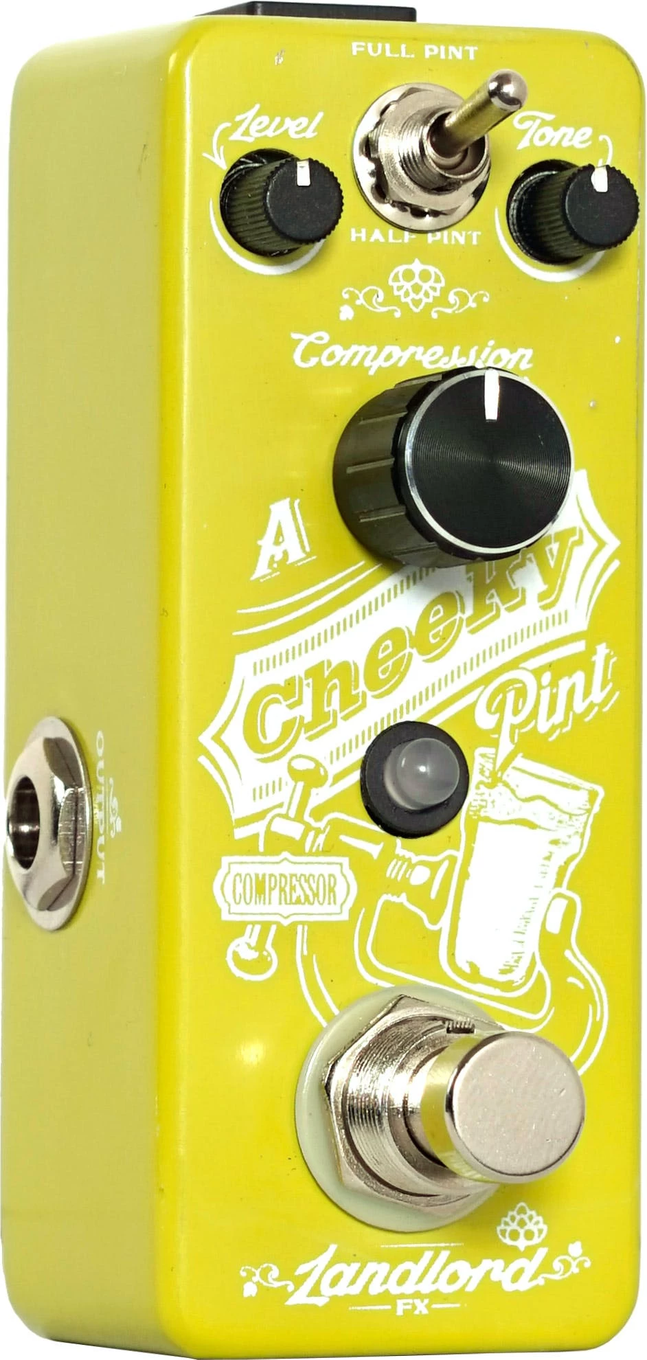 Landlord FX A Cheeky Pint Compressor Pedal 1 Landlord FX A Cheeky Pint Compressor Pedal