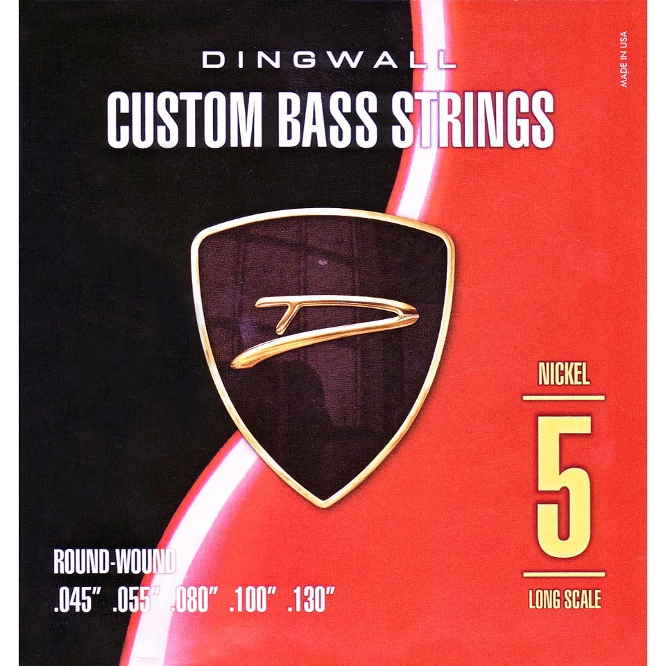 Dingwall Long Scale 5-String Bass Strings - Nickel 1 Dingwall Long Scale 5-String Bass Strings - Nickel