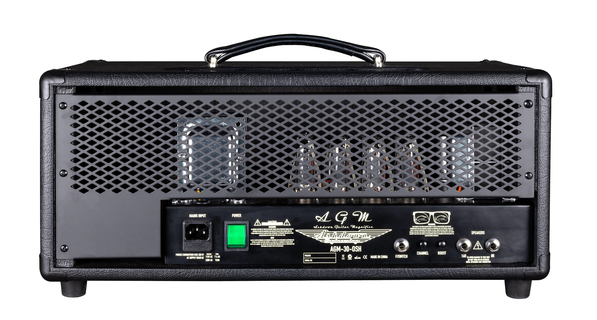 Ashdown AGM-30-Offset Ashdown Guitar Magnifier 30-Watt Offset Valve Head 4 Ashdown AGM-30-Offset Ashdown Guitar Magnifier 30-Watt Offset Valve Head - Image 4