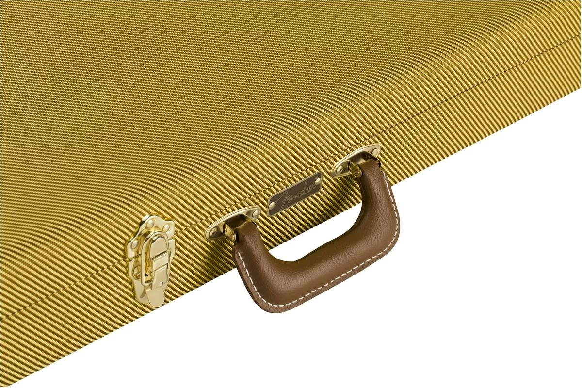 Fender Classic Series Wood Case For Precision Bass/Jazz Bass In Tweed 3 Fender Classic Series Wood Case For Precision Bass/Jazz Bass In Tweed - Image 3